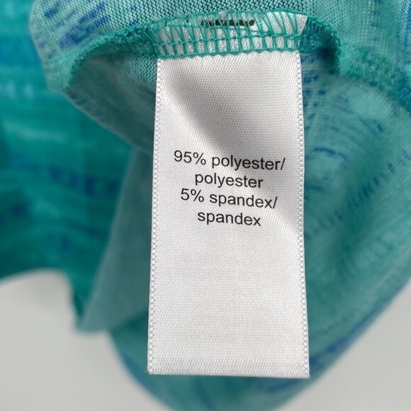 Maurices Womens Printed Stretch Scoop Neck Sleeveless Tank Top Green Size 3 - Picture 5 of 8